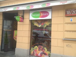 ポーランド　サラダ専門店